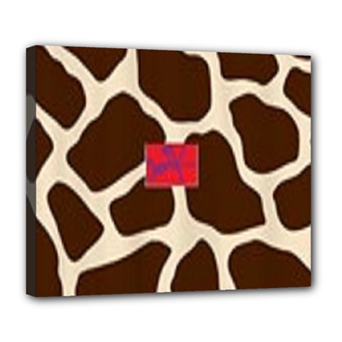 Giraffe By Traci K Deluxe Canvas 24  X 20  (stretched) by tracikcollection