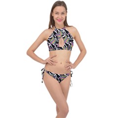 Rainbow Star Cross Front Halter Bikini Set by trulycreative