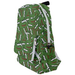 Pepe The Frog Face Pattern Green Kekistan Meme Travelers  Backpack by snek