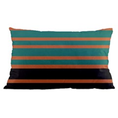 Black Stripes Orange Brown Teal Samsung Galaxy Note 4 Case (black) by BrightVibesDesign