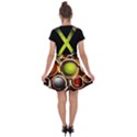Sport Ball Tennis Golf Football Velvet Suspender Skater Skirt View2
