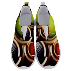 Sport Ball Tennis Golf Football No Lace Lightweight Shoes by HermanTelo