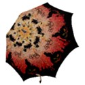 Funny Halloween Design, Cat, Pumpkin And Witch Hook Handle Umbrellas (Small) View2