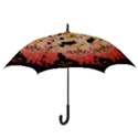 Funny Halloween Design, Cat, Pumpkin And Witch Hook Handle Umbrellas (Small) View3