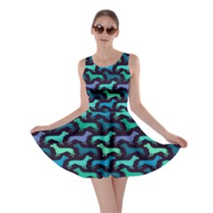 Cute Dachshund Dog Purple Skater Dress by trulycreative
