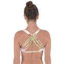 Phalenopsis orchid white lilac watercolor aquarel Got No Strings Sports Bra View2