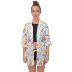 1 Arnold Open Front Chiffon Kimono by elizabethjonesstyling