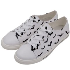 Bats Pattern Women s Low Top Canvas Sneakers by Sobalvarro