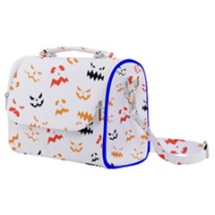 Pumpkin Faces Pattern Satchel Shoulder Bag by Sobalvarro