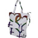 Mrs. and Mrs. Shoulder Tote Bag View1