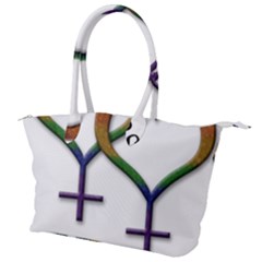 Mrs  And Mrs  Canvas Shoulder Bag by LiveLoudGraphics