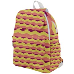 Background Colorful Chevron Top Flap Backpack by HermanTelo