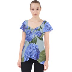 Hydrangea  Lace Front Dolly Top by Sobalvarro