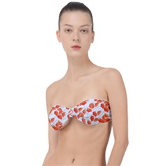 Coquelicottexture Classic Bandeau Bikini Top  by kcreatif