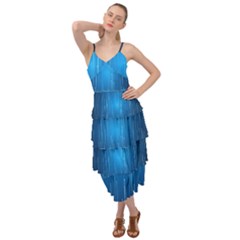 Abstract Rain Space Layered Bottom Dress by HermanTelo