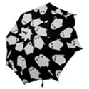 Ghost Halloween Pattern Hook Handle Umbrellas (Small) View2