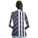 Architecture Building Pattern Drape Collar Cardigan View2