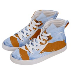 Underwaterdog Men s Hi-top Skate Sneakers by Mjdaluz
