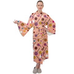 Sweet Candy Maxi Velour Kimono by VeataAtticus
