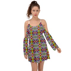 Ab 84 Kimono Sleeves Boho Dress by ArtworkByPatrick