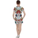 Baatik Print  Women s Tee and Shorts Set View2