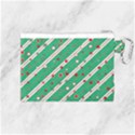 Christmas Paper Stars Pattern Texture Background Canvas Cosmetic Bag (Medium) View2
