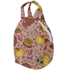 Thanksgiving Pattern Travel Backpacks by Sobalvarro