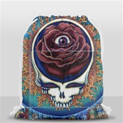 Grateful Dead Ahead Of Their Time Drawstring Bag (small) by Sapixe