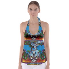 Grateful Dead Wallpapers Babydoll Tankini Top by Sapixe