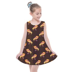 Pizza Is Love Kids  Summer Dress by designsbymallika