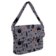 Slam Dunk Basketball Gray Buckle Messenger Bag by mccallacoulturesports