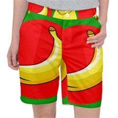 Banana Republic Flags Yellow Red Pocket Shorts by HermanTelo