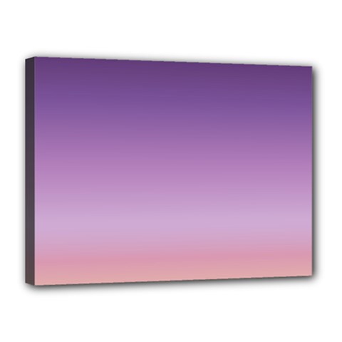 Sunset Evening Shades Canvas 16  X 12  (stretched) by designsbymallika