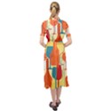 i love wine Keyhole Neckline Chiffon Dress View2