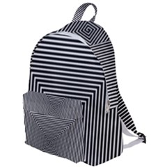 Maze Design Black White Background The Plain Backpack by HermanTelo
