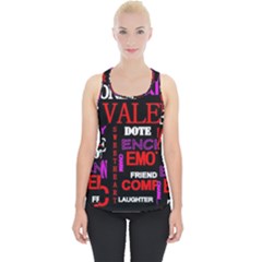 Love Friendship Friends Heart Piece Up Tank Top by HermanTelo