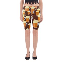 Drink Yoga Cropped Leggings by HermanTelo