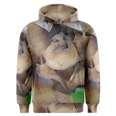 Close Up Mushroom Abstract Men s Overhead Hoodie by Fractalsandkaleidoscopes