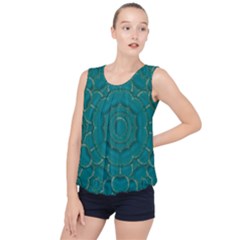 Over The Calm Sea Is The Most Beautiful Star Bubble Hem Chiffon Tank Top by pepitasart