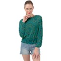 Over The Calm Sea Is The Most Beautiful Star Banded Bottom Chiffon Top View1