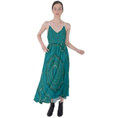 Over The Calm Sea Is The Most Beautiful Star Tie Back Maxi Dress by pepitasart