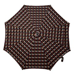 Valentine Girl Black Hook Handle Umbrellas (large) by snowwhitegirl