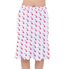 Create Your Own Custom Online Full Print Blank Template Short Mermaid Skirt by startdesign