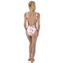 Create Your Own Custom Online Full Print Blank Template High Leg Strappy Swimsuit View2