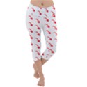 Create Your Own Custom Online Full Print Blank Template Lightweight Velour Capri Yoga Leggings View1