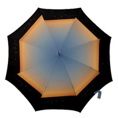 Photo Coucher Du Soleil Bleu/orange Hook Handle Umbrellas (medium) by kcreatif