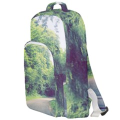 Photo Vue Sur Forêt  Double Compartment Backpack by kcreatif