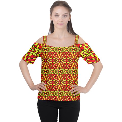 Rby 113 Cutout Shoulder Tee by ArtworkByPatrick