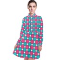 DF Hippin Whistler Long Sleeve Chiffon Shirt Dress View1