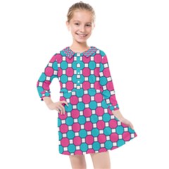 Df Hippin Whistler Kids  Quarter Sleeve Shirt Dress by deformigo